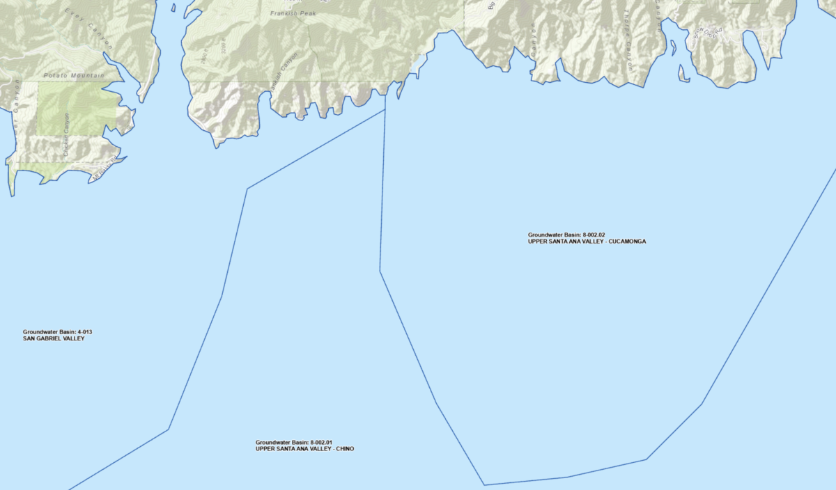 Upper Santa Ana Valley – Cucamonga